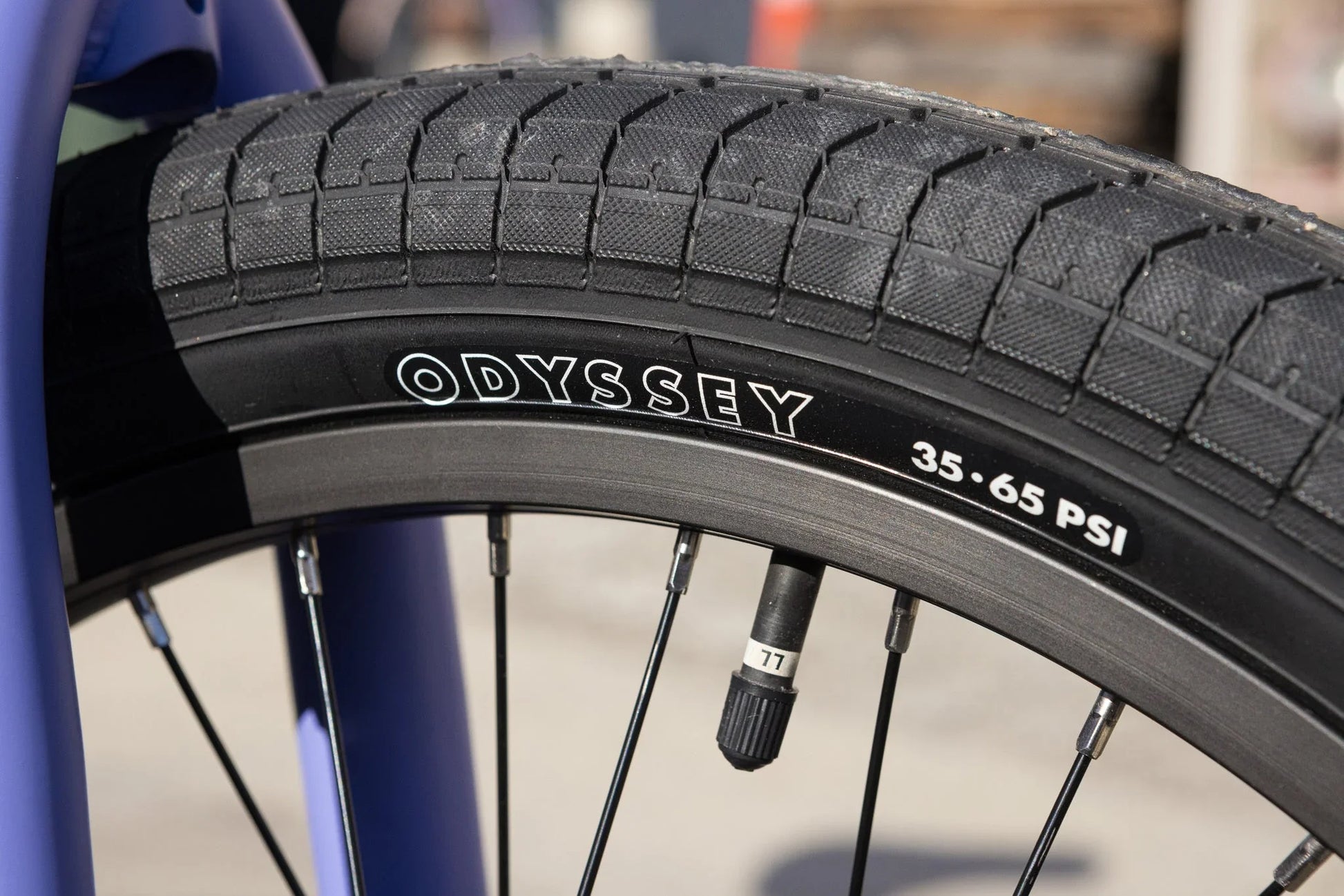 Sunday Scout BMX Bike - 21" TT Matte Blue Lavendar - Bicycle Warehouse