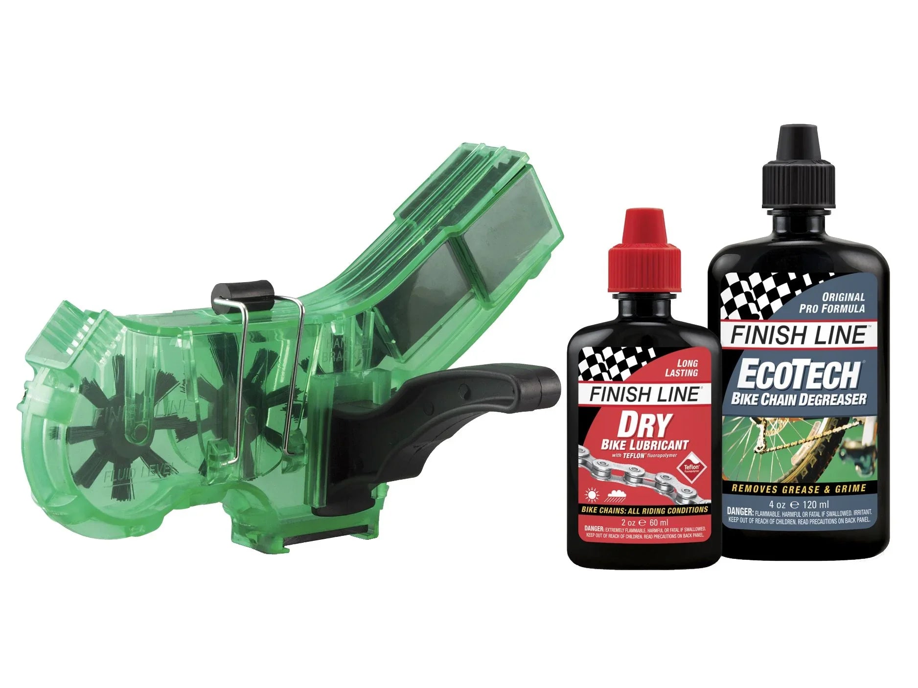 Finish Line Lubricant Shop Quality Chain Cleaner Kit - Bicycle Warehouse