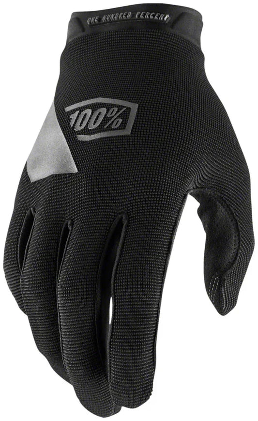 Ridecamp Gloves - Black Full Finger Womens Large - Bicycle Warehouse