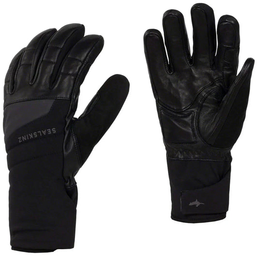 Rocklands Waterproof Extreme Gloves - Black Full Finger Large - Bicycle Warehouse