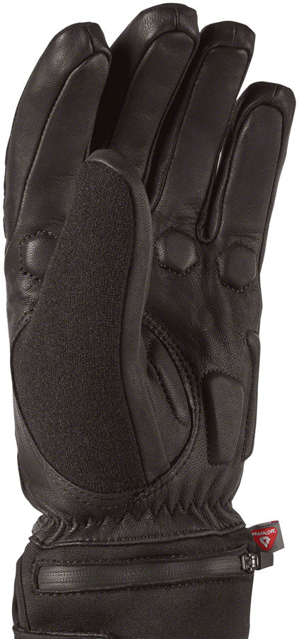 Upwell Heated Gloves - Black Small - Bicycle Warehouse