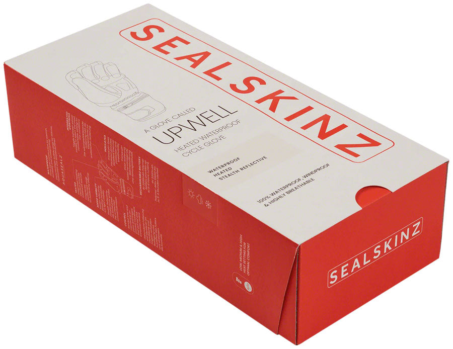 Upwell Heated Gloves - Black Small - Bicycle Warehouse