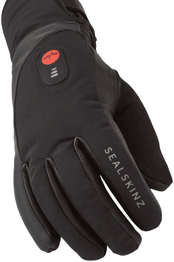 Upwell Heated Gloves - Black Small - Bicycle Warehouse