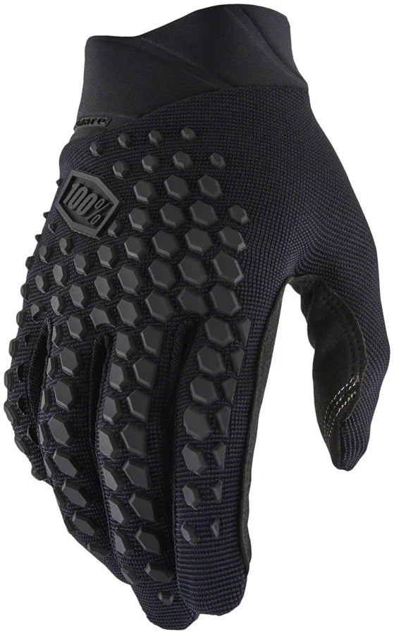Geomatic Gloves - Black/Charcoal Full Finger Mens Small - Bicycle Warehouse