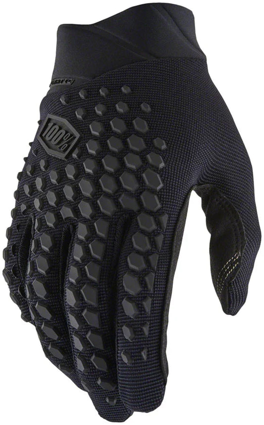 Geomatic Gloves - Black/Charcoal Full Finger Mens Small - Bicycle Warehouse