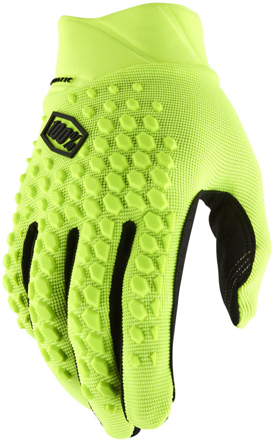 Geomatic Gloves - Flourescent Yellow Full Finger Mens X-Large - Bicycle Warehouse