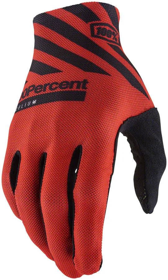 Celium Gloves - Racer Red Full Finger Mens Small - Bicycle Warehouse