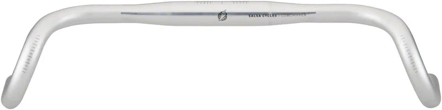 Cowchipper Deluxe Drop Handlebar - Aluminum 31.8mm 44cm Silver - Bicycle Warehouse