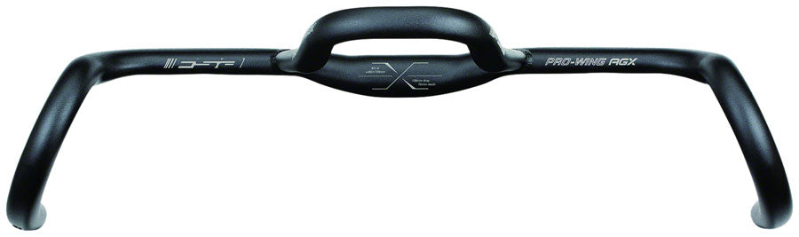 Full Speed Ahead Pro-Wing AGX Drop Handlebar - Aluminum 31.8mm 46cm Black - Bicycle Warehouse