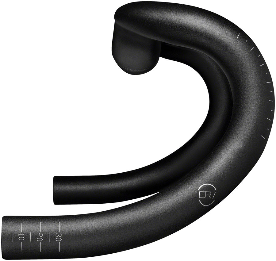 Profile Design DRV/GMR Road Drop Handlebar - 42cm 105mm Drop 105mm Reach 31.8mm 9mm Rise BLK - Bicycle Warehouse