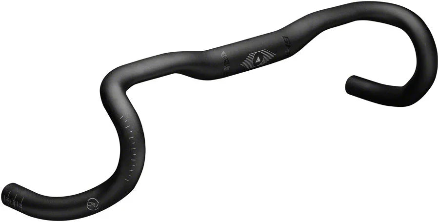 Profile Design DRV/GMR Road Drop Handlebar - 42cm 105mm Drop 105mm Reach 31.8mm 9mm Rise BLK - Bicycle Warehouse