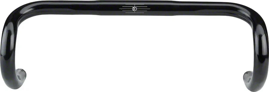 Short Drop Handlebar - Aluminum 26mm 40cm Black - Bicycle Warehouse