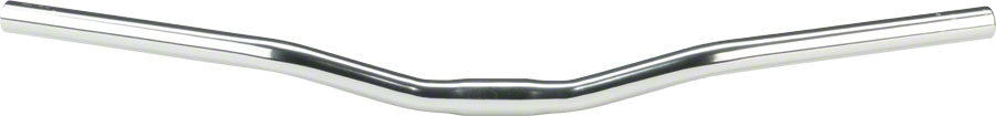 High-Rise Bar 30mm Rise w/ 15d Sweep Silver - Bicycle Warehouse