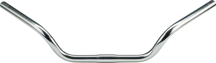 Urban Cruiser Bar 90mm Rise w/ 50d Sweep Silver - Bicycle Warehouse