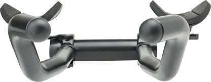 Profile Design Legacy II Aluminum Aerobar ZB Bracket Venturi Armrest Matte BLK - Bicycle Warehouse