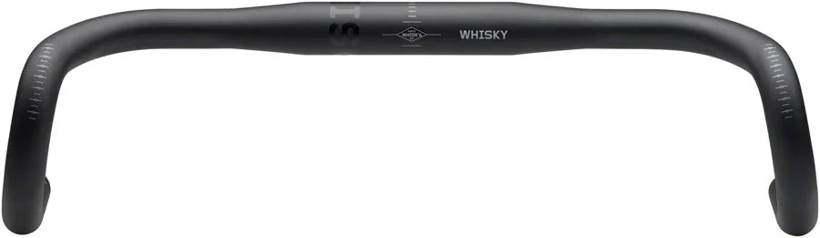 WHISKY No.7 12F Drop Handlebar - Aluminum 31.8mm 44cm Black - Bicycle Warehouse
