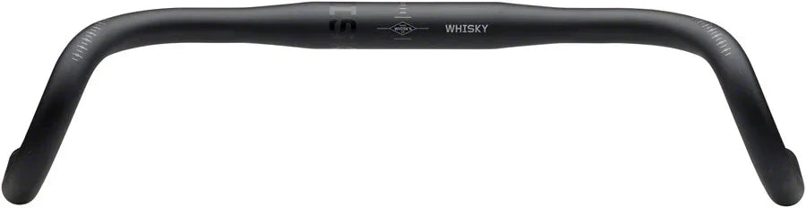 WHISKY No.7 24F Drop Handlebar - Aluminum 31.8mm 40cm Black - Bicycle Warehouse
