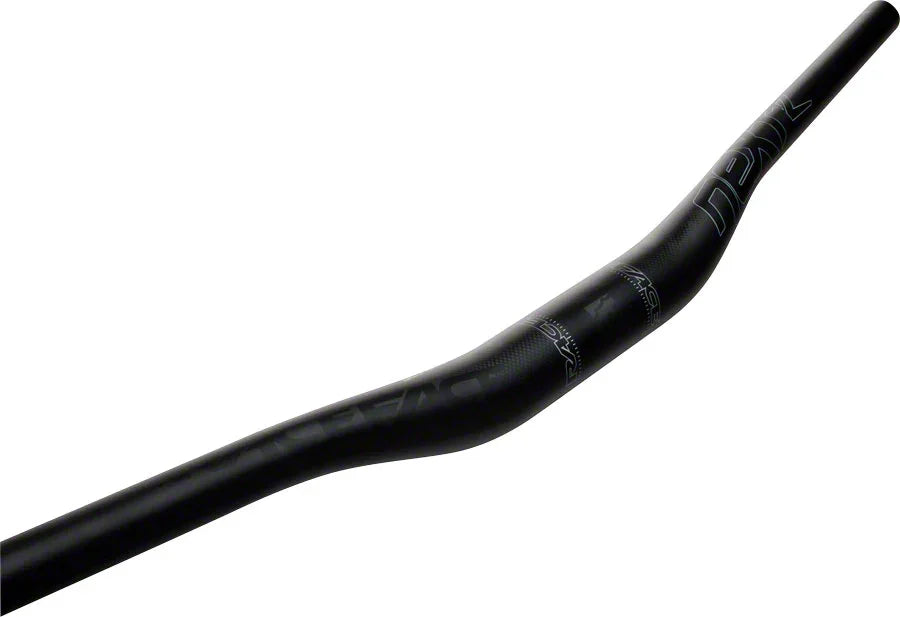 20mm Rise Handlebars NEXT R 35 Carbon Riser Handlebar: 35 x 800mm 20mm Rise Black/Silver ...