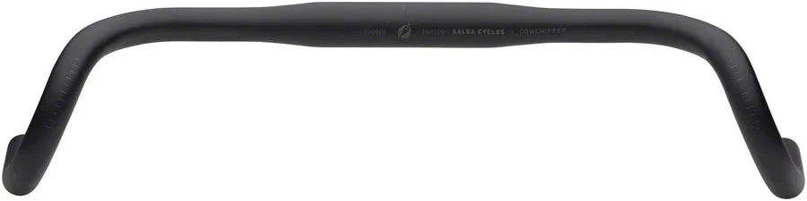 Cowchipper Drop Handlebar - Aluminum 31.8mm 44cm Black - Bicycle Warehouse
