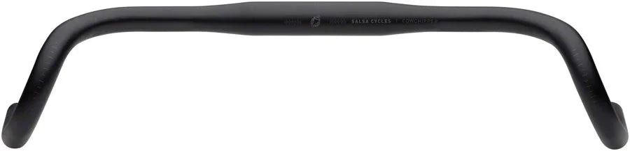 Cowchipper Drop Handlebar - Aluminum 31.8mm 46cm Black - Bicycle Warehouse