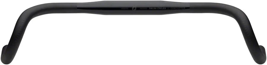 Cowchipper Deluxe Drop Handlebar - Aluminum 31.8mm 46cm Black - Bicycle Warehouse