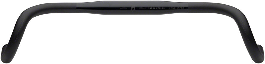 Cowchipper Deluxe Drop Handlebar - Aluminum 31.8mm 48cm Black - Bicycle Warehouse