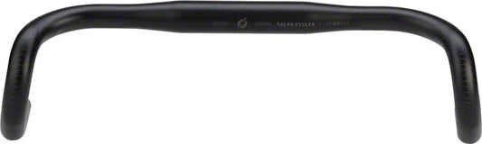 Cowbell Drop Handlebar - Aluminum 31.8mm 42cm Black - Bicycle Warehouse
