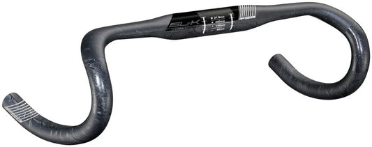 Full Speed Ahead SL-K Compact Drop Handlebar - Carbon 31.8mm 40cm Black - Bicycle Warehouse