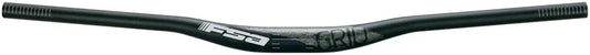 Full Speed Ahead Grid Handlebar - Aluminum 35mm Clamp 20mm Rise 800mm Black - Bicycle Warehouse