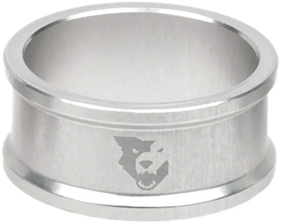 Headset Spacer - 15mm Raw Silver 1 pc. - Bicycle Warehouse