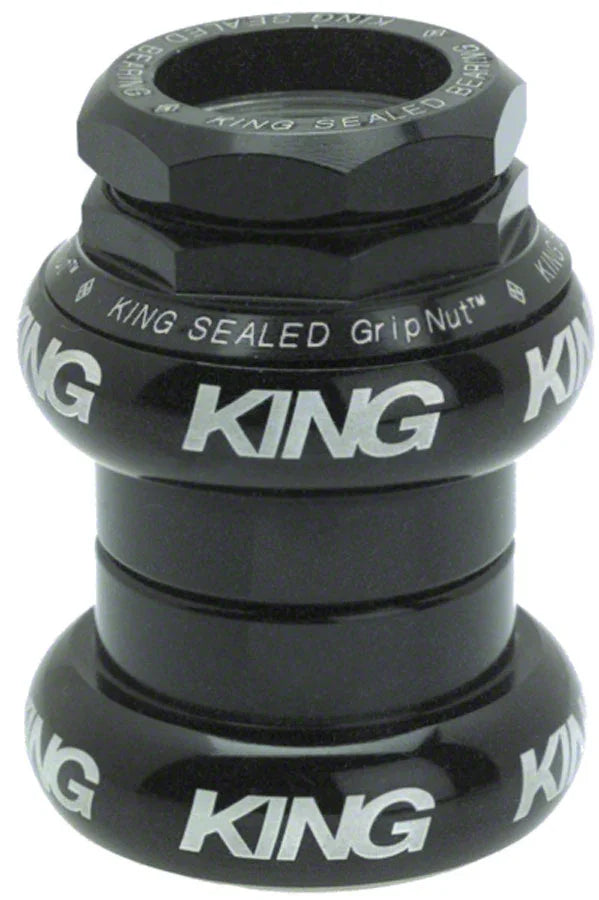 GripNut Headset - 1" Black - Bicycle Warehouse
