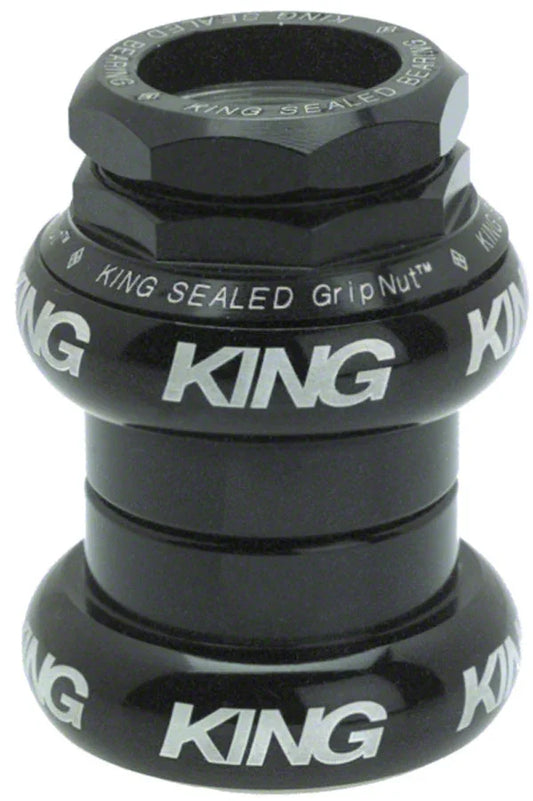 GripNut Headset - 1" Black - Bicycle Warehouse