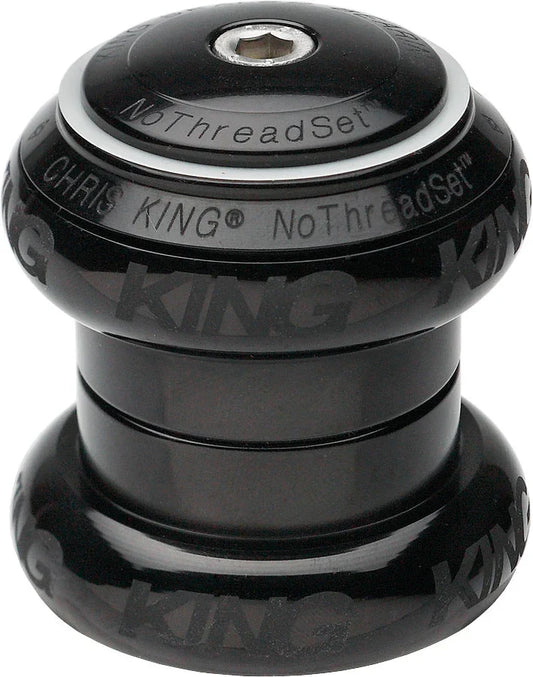 NoThreadSet Headset - 1-1/8" Sotto Voce Black - Bicycle Warehouse
