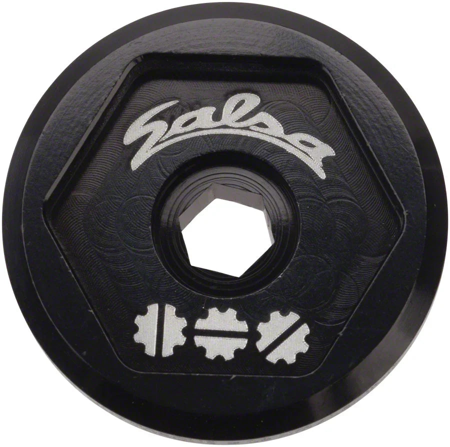 Split Pivot Dropout Tool Top Cap Black with Black Bolt - Bicycle Warehouse