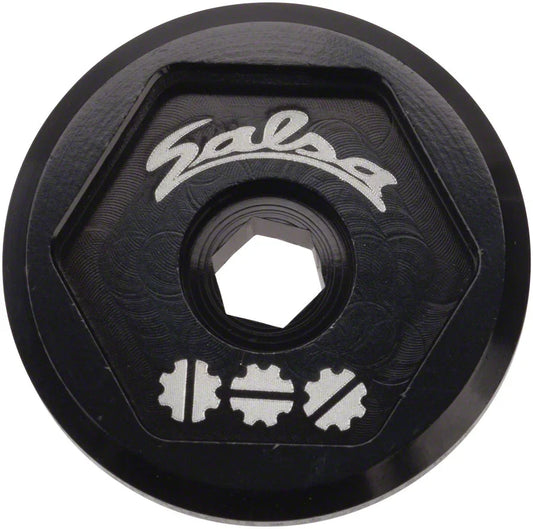 Split Pivot Dropout Tool Top Cap Black with Black Bolt - Bicycle Warehouse