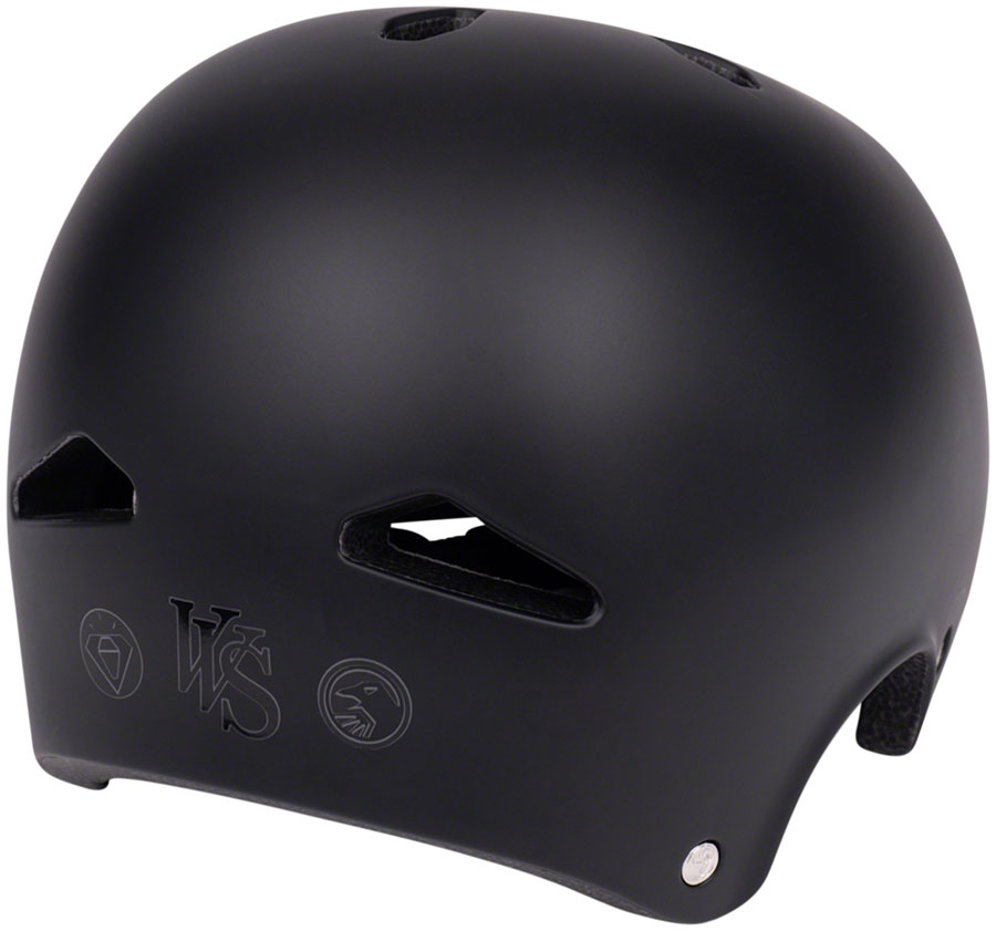 FeatherWeight In-Mold Helmet - Matt Ray Signature Matte BLK Small/Medium - Bicycle Warehouse