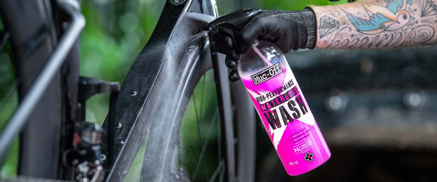 High Performance Waterless Bike Wash