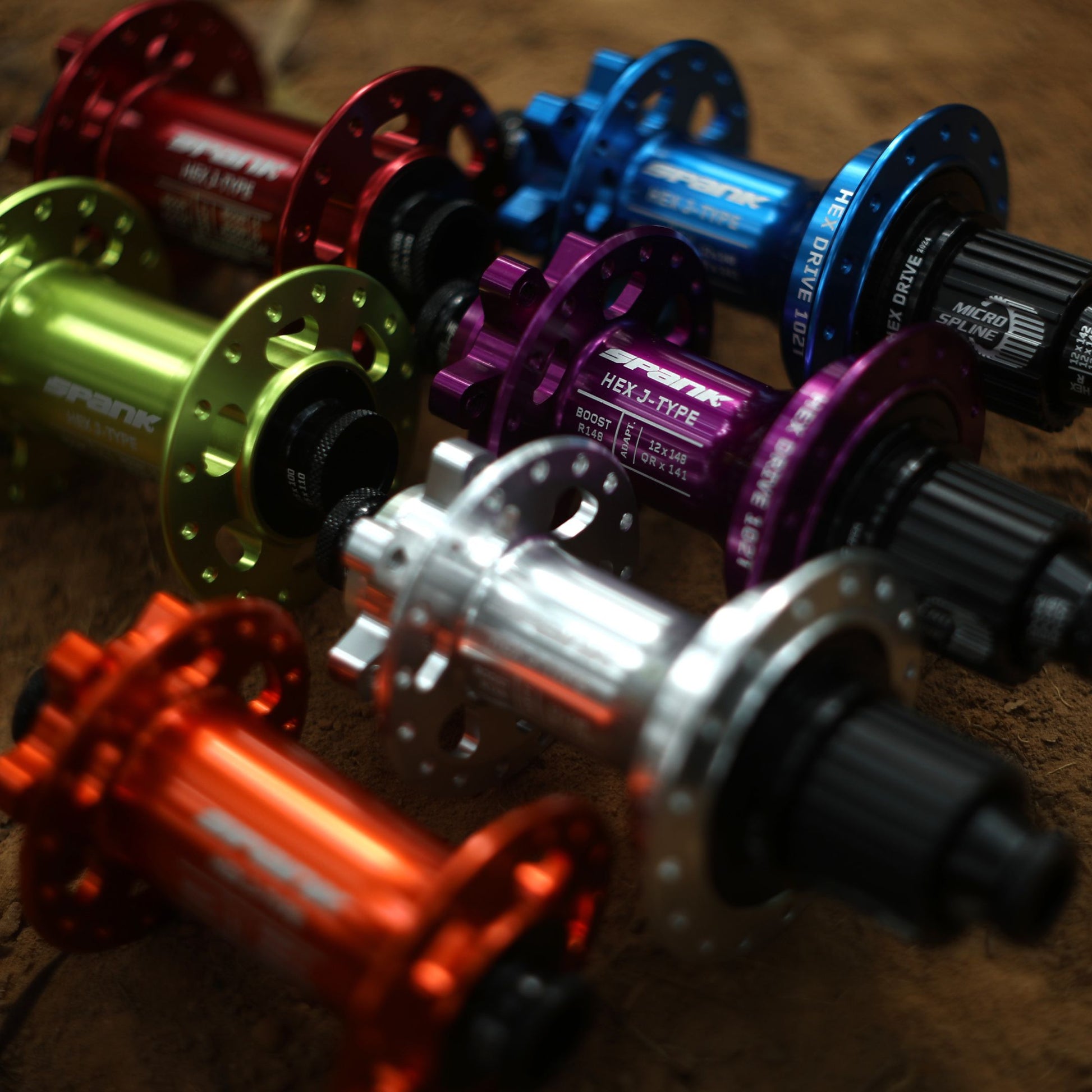 Spank SPANK HEX J-Type Rear Hubs - Hubs and Parts - Bicycle Warehouse