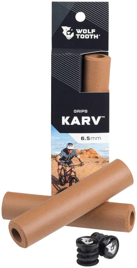 Karv Grips - Brown - Bicycle Warehouse