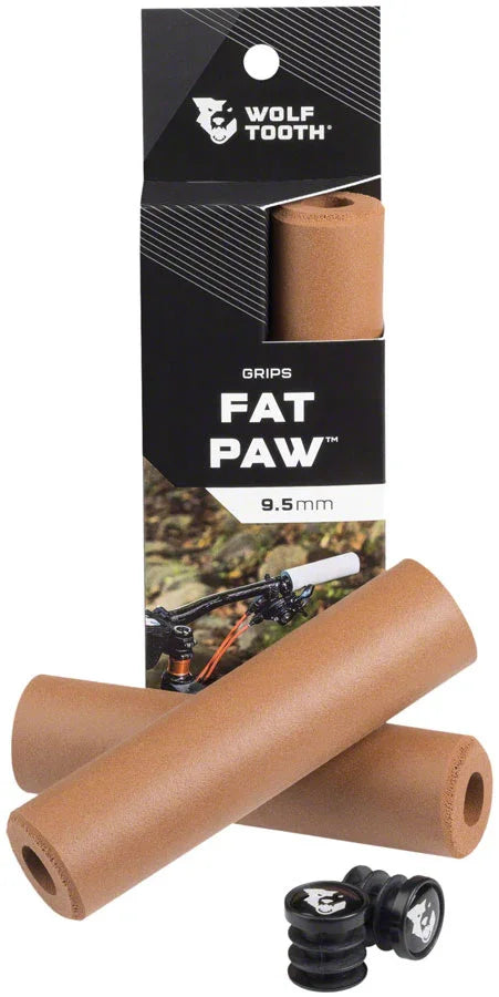 Fat Paw Grips - Brown - Bicycle Warehouse