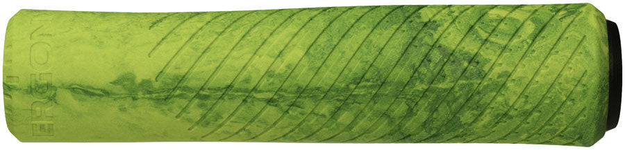 Ergon GXR Grips - Lava Yellow/Green Small - Bicycle Warehouse