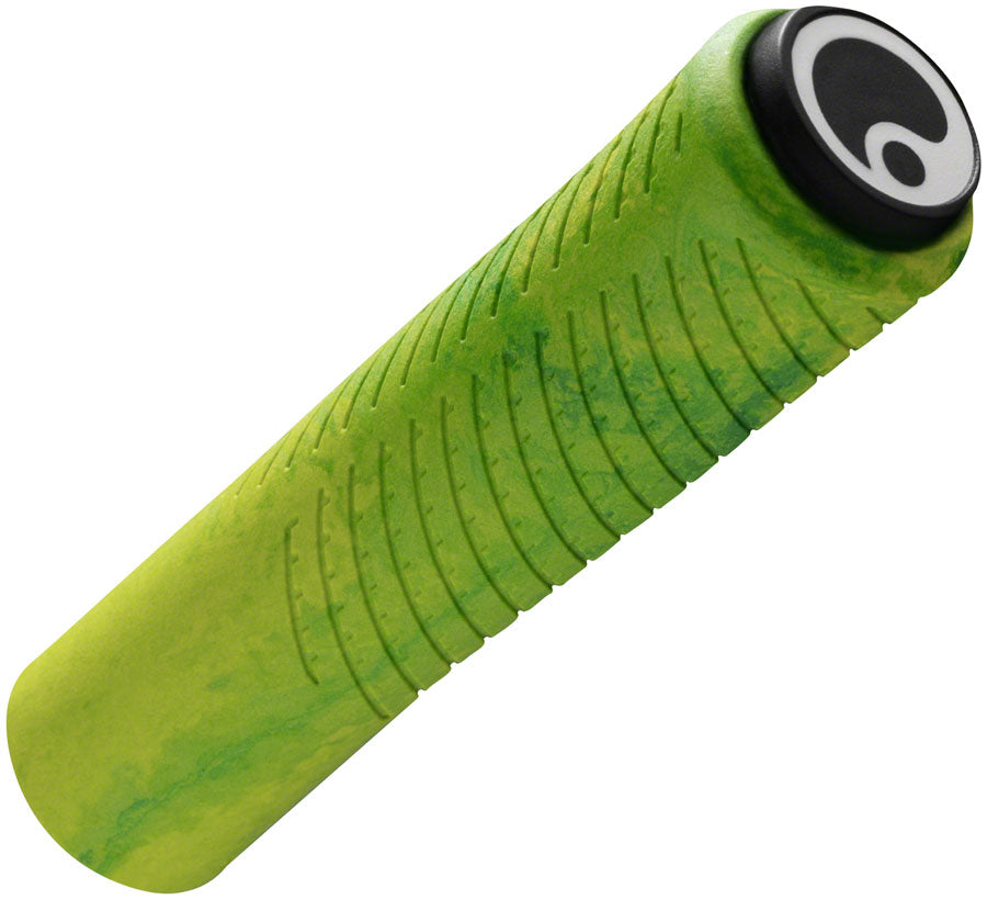 GXR Grips - Lava Yellow/Green Large - Bicycle Warehouse