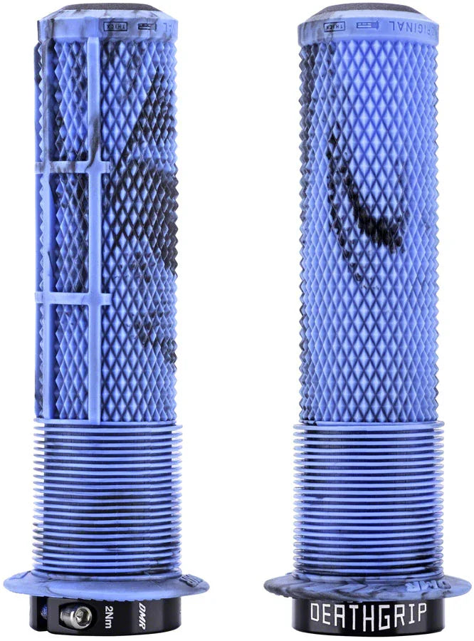 DeathGrip 2 Flanged Grips - Thick Lock-On - Bicycle Warehouse