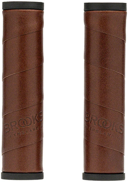 Brooks Willow Leather Classic Bicycle Grips - 130mm – Bicycle