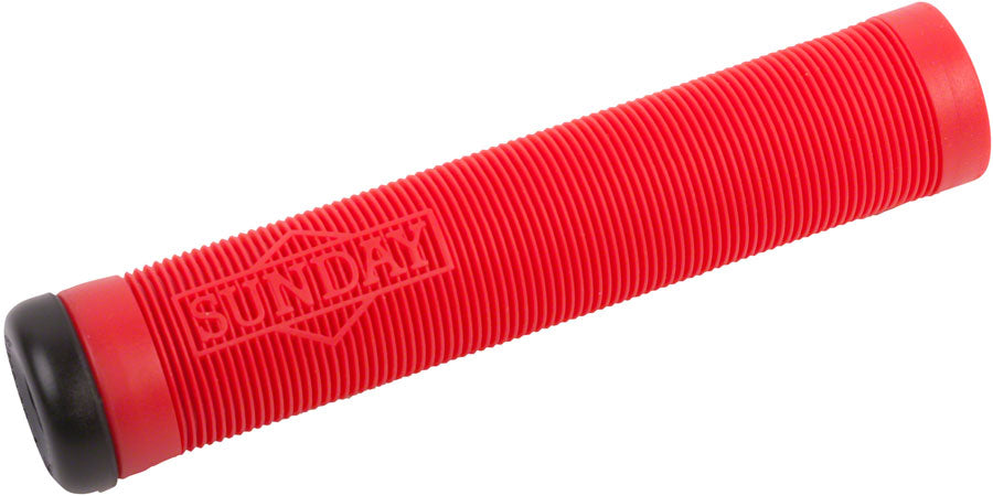 Sunday Cornerstone Grips - Red - Bicycle Warehouse