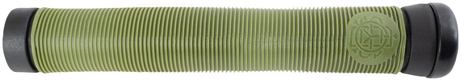 Warnin Grips - Black/Army Green - Bicycle Warehouse