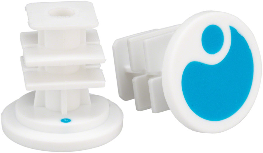 End Plugs for GA2/GA2Fat/GA3: Blue - Bicycle Warehouse