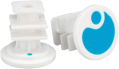 End Plugs for GA2/GA2Fat/GA3: Blue - Bicycle Warehouse