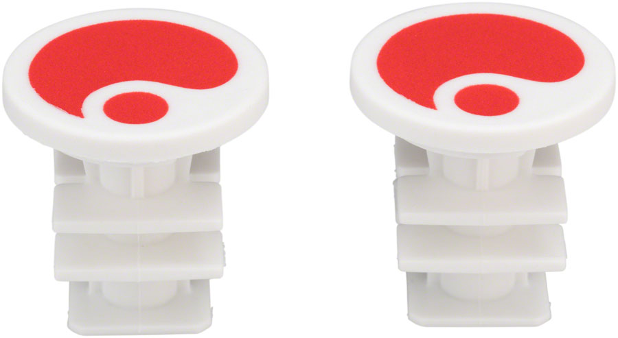 End Plugs for GA2/GA2Fat/GA3: Red - Bicycle Warehouse