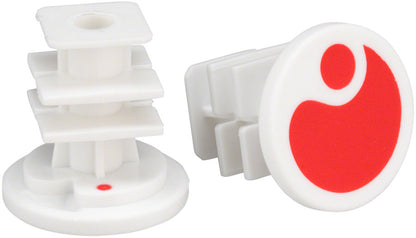 End Plugs for GA2/GA2Fat/GA3: Red - Bicycle Warehouse